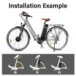 YS YOSE POWER 48V 15AH Lithium Ebike Battery Seat Tube 250W 350W 500W 750W 1000W Bicycle Electric Bike Battery with Charger 2Pins Discharge Port 30A BMS Silverfish E Bike Batteries