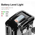 YS YOSE POWER 48V 15AH Lithium Ebike Battery Seat Tube 250W 350W 500W 750W 1000W Bicycle Electric Bike Battery with Charger 2Pins Discharge Port 30A BMS Silverfish E Bike Batteries