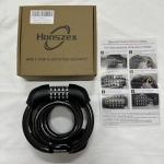 Honszex Electric Scooter Lock, Bike Lock, Cable Lock with 5-Digit Combination, Double Cable Locks Anti-Theft 41 Inch for Electric Scooter, Electric Bike, Bicycle, Electric Scooter Accessories