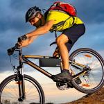 FLASLD Fireproof Electric Scooter Battery Hanging Bag, 16x6x4in Ebike Battery Bag, Electric Bike Bicycle Saddlebag