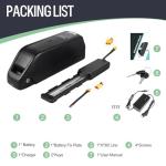Varstrom 20Ah Ebike Battery,52V 1040Wh Electric Bike Scooter Lithium Battery with Waterproof Case,3A Charger and BMS,Compatible with BAFANG/Voilamart/AW/Ebikeling 750W 1000W Ebike Motor