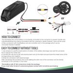 Varstrom 20Ah Ebike Battery,52V 1040Wh Electric Bike Scooter Lithium Battery with Waterproof Case,3A Charger and BMS,Compatible with BAFANG/Voilamart/AW/Ebikeling 750W 1000W Ebike Motor