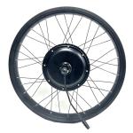 48V1000W Electric Fat Bike 26x4.0inch Hub Motor Kit Rear Drive with Color Display Snow E-Bike Conversion Kit Waterproof 170mm Dropout Big Foot Bike