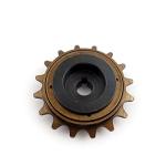 Bicycle Spoke Chain Wheel Bike Rear Wheel 32T Sprocket for Our Left Drive Motor Kit 16T Freewheel with Adapter for Motor MY1016Z (16T Motor Freewheel)