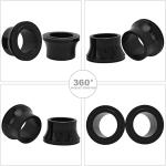 JFG RACING Dirt Bike Front Wheel Hub Spacer Bushing CNC Aluminum Ebike Dirt Bike Seal Hub For Sur Ron S/X Electric Dirt Bike ebike - Black