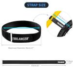 Bike Rack Straps, 4-Pack Trilancer Adjustable Bike Wheel Stabilizer Strap with Hook and Loop for Car and Wall Mount, for Transportation and Storage (26'' x 1.5'')