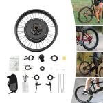 INPAITOO 20" Rear Wheel Electric Bike Conversion Kit 48V 1000W E-Bike Hub Motor Conversion Kit, Brushless Gearless Hub Motor Electric Bike Conversion Kit with LCD Display| US Stock