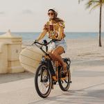 Heybike Cityrun Electric Bike, 1000W Motor Peak City Cruiser Ebike, 48V 15Ah(720Wh) Battery, 60 Miles, Step-Thru Electric Bicycle with APP Control, 3H Fast Charging, Commuter Electric Bike for Adults