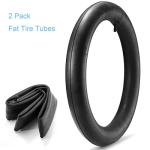 2 Pack 20x4 Fat Tire Bike Inner Tubes with Schrader Valve, 20 x 4.0 Premium Butyl Rubber Inner Tube for 20 inch Ebike Electric Bicycle