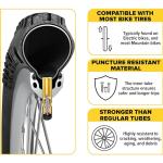 Ultraverse 27.5" Bike Inner Tubes 27.5 x 1.75, 1.95, 2.10, 2.125 – Butyl Rubber Bicycle Tubes with Schrader Valve – Compatible with Mountain, Cruiser, City & E-Bikes – Set of 2