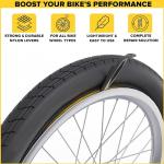 Ultraverse 27.5" Bike Inner Tubes 27.5 x 1.75, 1.95, 2.10, 2.125 – Butyl Rubber Bicycle Tubes with Schrader Valve – Compatible with Mountain, Cruiser, City & E-Bikes – Set of 2