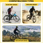 Ultraverse 27.5" Bike Inner Tubes 27.5 x 1.75, 1.95, 2.10, 2.125 – Butyl Rubber Bicycle Tubes with Schrader Valve – Compatible with Mountain, Cruiser, City & E-Bikes – Set of 2