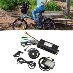 36v/48v 750w/1000w Electric Bike Controller Kit, Aluminum Alloy Ebike Conversion Kit, 30a Sine Wave Controller with Panel Dc24 36 48v for Electric Bicycles, Electric Vehicles, Electric Scooters