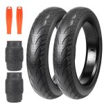 Balinge E-Bike 20x4.0 Fat Tire 20 x 4 Fat Tire 2 Pack Heavy Duty High-Performance Wear-Resistant Mountain Snow Bike Tire, E-Bike Tires 20x4, 20x4 Tire, Black，2Tires 2 Levers
