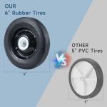 Tayizoo Training Wheels for 24 inch Bike,Compatible for Multi-speed Bike of 20 22 24 Inch,Heavy Duty Training Wheels,1 Pair