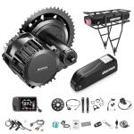 BAFANG Mid Drive Kit 1000W BBS-HD Electric Bike Conversion Kit 48V 52V Ebike Conversion Kit for 68-73/100/120MM Mountain Bike Road Bike with Battery and Display(Optional)