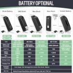 BAFANG Mid Drive Kit 1000W BBS-HD Electric Bike Conversion Kit 48V 52V Ebike Conversion Kit for 68-73/100/120MM Mountain Bike Road Bike with Battery and Display(Optional)