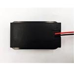 IPX7 Waterproof Battery Monitor with Bracket 7-100V,12v 24v 36v 48v 60v 72v Digital Display Battery Capacity Remaining Capacity Percentage Tester with Buzzer Alarm and Temperature