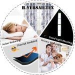 H.VERSAILTEX Blackout Curtains for Living Room Darkening Thermal Insulated Panels 84 Inch Long Light Blocking Grommet Curtains/Drapes, 2 Panels, Vintage Classical Floral Printing Bluestone and Taupe