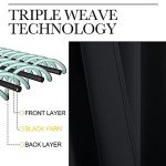 NICETOWN Halloween Short Curtains 36 inches Long, Black Out RV Bunk Panels, Kitchen Window Curtains Over Sink, Thermal Insulating Blackout Drapes/Draperies for Small Window (2 Panels, 42 inches Wide)