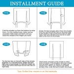 H.VERSAILTEX Solid Blackout Curtain Energy Efficient Tie Up Shades Rod Pocket Panel for Kitchen (Light Sage, 42W x 63L, One Panel)