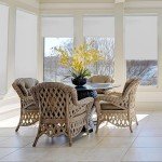 CALYX INTERIORS Blackout Roller Shades, Thermal Insulating Blinds, Cordless, 22.5" W x 48" H, White