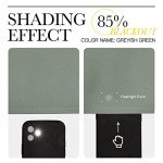 NICETOWN Blackout Sage Green Curtains 84 inch Length 2 Panels Set - Chic Thermal Insulated Grommet Room Darkening Window Drapes for Bedroom/Living Room, W52 x L84