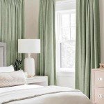 MIULEE Linen Texture Curtains for Bedroom Solid 100% Blackout Thermal Insulated Sage Green Curtains Grommet Room Darkening Curtains/Draperies for Living Room Nursery 52x84 Inch (2 Panels)