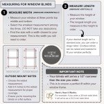 Lotus & Windoware Cordless, 2 Inch Faux Wood Blind, 34.5" Wide x 60" Long, Window Blinds, Blinds & Shades, Blinds for Indoor Windows, Embossed, Bright White