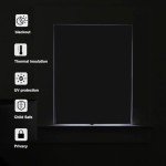 MYshade Blackout Cordless Cellular Shades Honeycomb Shade for Indoor Windows Room Darkening Blinds for Home Office Pull Down Window Shades Easy to Install 24 inch Wide, H50 Light Brown Pleated Shade