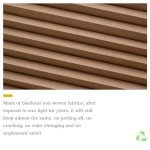 MYshade Blackout Cordless Cellular Shades Honeycomb Shade for Indoor Windows Room Darkening Blinds for Home Office Pull Down Window Shades Easy to Install 24 inch Wide, H50 Light Brown Pleated Shade