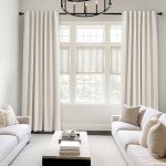 Topfinel Cream Linen Blackout Curtains 84 Inch Long for Bedroom Living Room, Ivory Pinch Pleat Back Tab Full Blackout Drapes Farmhouse Boho Curtains for Window, White Neutral Curtains 52" X 84" 7 FT