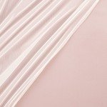 TOWN & COUNTRY LUXE Talia Double Layer Indoor Curtains, Sheer and Room Darkening Blackout, Grommet Top, Energy Efficient, 2-Pack Set, 52"x84", Rose Blush