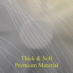 Grey and Yellow Blackout Curtains 84 Inch Length 2 Panels Set, Blackout Curtains for Living Room, Thermal Insulated Gradient Drapes, Light Blocking Ombre Curtains for Boys Bedroom, 52W x 84L Inches