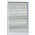 ODL Add On Blinds for Raised Frame Doors - Outer Frame Measurement 24" x 38" - Home Improvement - Easy to Install, Use and Maintain - Innovative Window Shades Behind The Tempered Safety Glass Panels