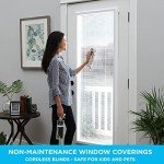 ODL Add On Blinds for Raised Frame Doors - Outer Frame Measurement 24" x 38" - Home Improvement - Easy to Install, Use and Maintain - Innovative Window Shades Behind The Tempered Safety Glass Panels