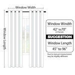 Yakamok Light Blocking Gradient Color Curtains Purple Ombre Blackout Curtains Room Darkening Thermal Insulated Grommet Window Drapes for Living Room/Bedroom (Purple, 2 Panels, 52x84 Inch)