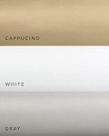 CHICOLOGY Blinds for Windows, Mini Blinds, Window Blinds, Door Blinds, Blinds & Shades, Camper Blinds, Horizontal Window Blinds, White (Commercial Grade), 58" W x 60" H