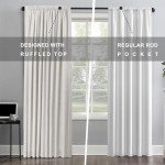 100% Blackout Shield Linen Blackout Curtains 84 Inches Long 2 Panels Set, Black Out Curtains for Bedroom, Thermal Insulated Rod Pocket Window Drapes Living Room, 50W X 84L, Beige