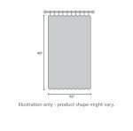 NICETOWN Linen Burlap Curtains for Windows 90 inch Length, Grommet Decorative Linen Blend Semi Sheer Drapes Privacy with Light Filtering for Living Room/Bedroom, 2 Panels, W52 x L90