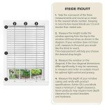 Cordless Room Darkening Venetian Blind - 36 Inch Width, 64 Inch Length, 2" Vinyl Slat Size - Mahogany - GII Luna Light Filtering Horizontal Mini Windows Blinds for Interior by Achim Home Decor