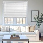 CHICOLOGY Blinds for Windows, Mini Blinds, Window Blinds, Door Blinds, Blinds & Shades, Camper Blinds, Horizontal Window Blinds, White (Commercial Grade), 12" W x 72" H
