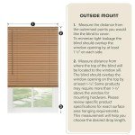 Cordless Light Filtering Mini Blind - 28 Inch Width, 48 Inch Length, 1" Slat Size - Alabaster - Cordless GII Morningstar Horizontal Windows Blinds for Interior by Achim Home Decor