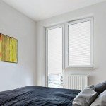 Jlong Blackout Blinds for Windows Pleated Paper Shades Adhesive Cordless Office,Living Room,Bedroom,Light Filtering,Easy to Cut and Install, White-semi Shading, 23.6*59''(60*150cm)