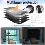 Blackout Roller Window Shades, Cordless Roller Shades, No Tools No Drill Pull Down Room Darkening Window Shades, Blackout Blinds for Bedroom Windows Home and Office(36''W x 72''H, Black)