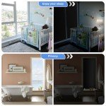 Blackout Roller Window Shades, Cordless Roller Shades, No Tools No Drill Pull Down Room Darkening Window Shades, Blackout Blinds for Bedroom Windows Home and Office(36''W x 72''H, Black)
