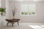 BlindsAvenue Cellular Honeycomb Cordless Polyester Shade, 9/16" Single Cell, Light Filtering, White, Size: 22" W x 48" H