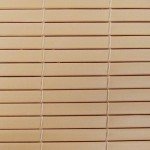 Radiance Cordless Outdoor Shades for Porch, Patio & Windows - Waterproof PVC Blinds for Indoor & Outdoor - Roll-Up Patio Privacy Screen for Diffuse Sunlight - Woodgrain - 48" W x 72" L - (3321246)