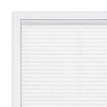 DEZ FURNISHINGS Cordless 1" Light Filtering Cellular Shade, 21"W x 48"H, White