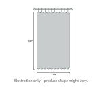 RYB HOME Blackout Thermal Insulated Blind Curtains, Noise Reduce Barrier for Nursery, Portable Curtain for Sliding Glass Door/Storage/Space Room Divider, 7 ft Tall x 8.3 ft Wide, Black, 1 Panel